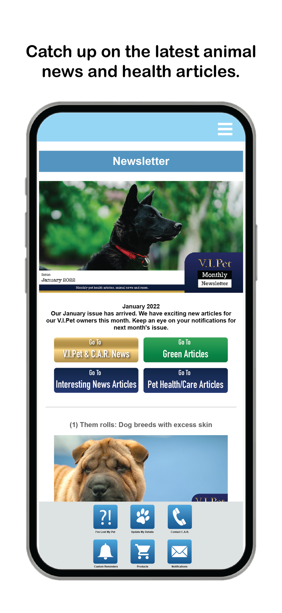 Central Animal Records Mobile App