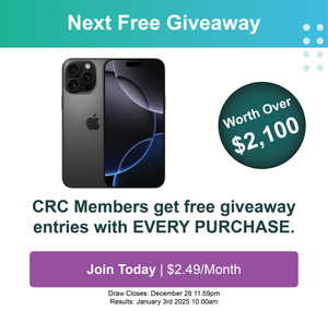  CRC Members Get FREE Entries 