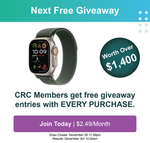  CRC Members Get FREE Entries 