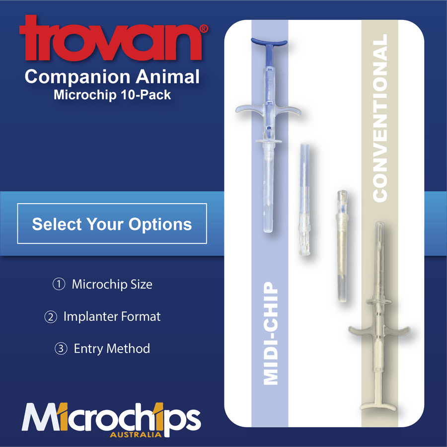 Trovan/C.A.R. Microchips - Central Animal Records