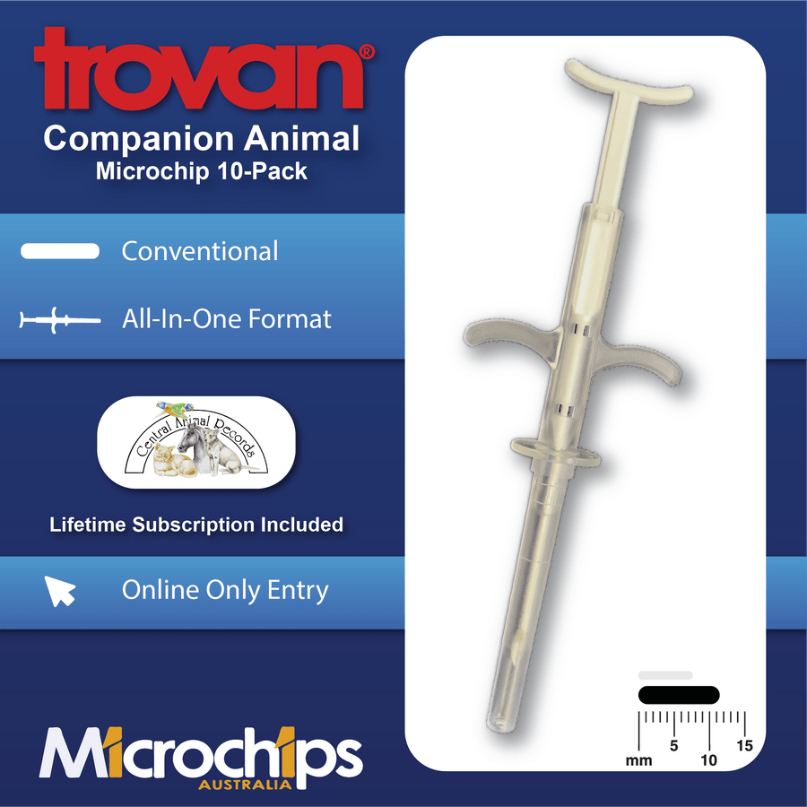 Trovan/C.A.R. Microchips - Central Animal Records