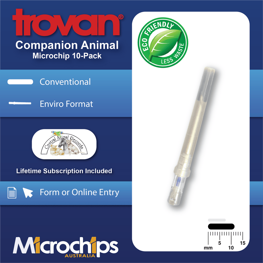 Trovan/C.A.R. Microchips - Central Animal Records