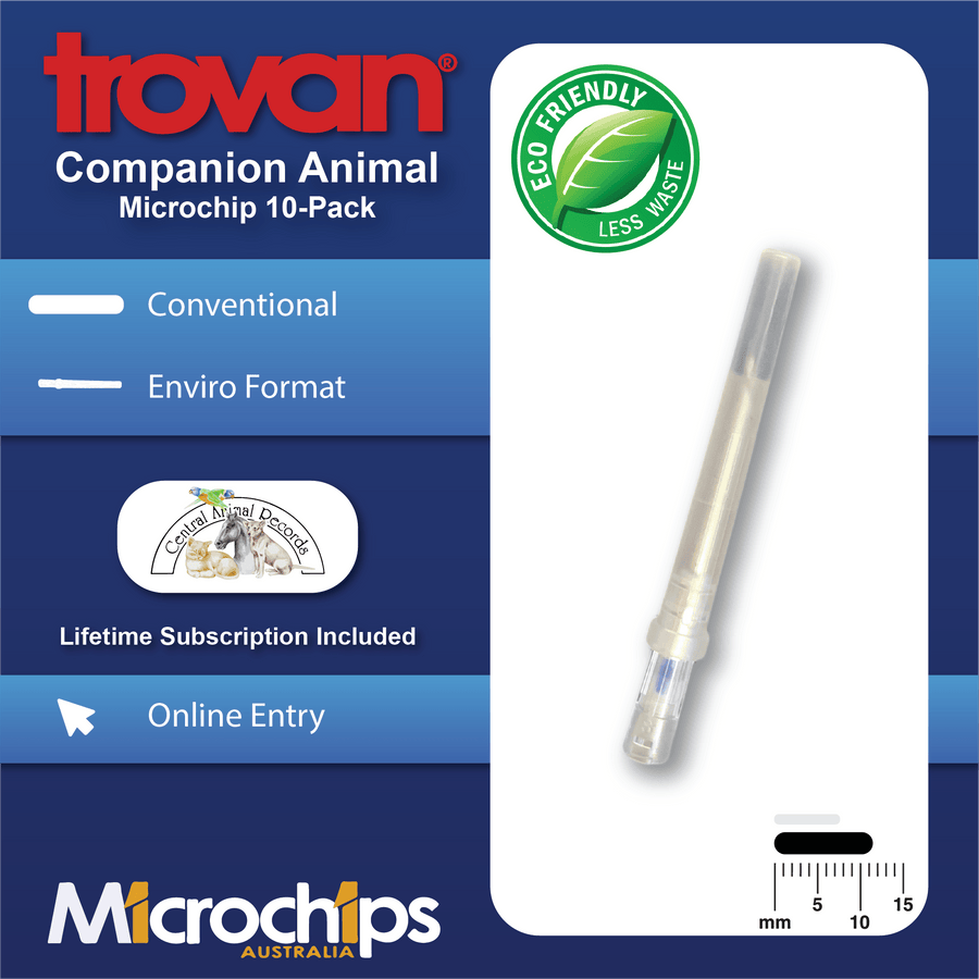 Trovan/C.A.R. Microchips - Central Animal Records