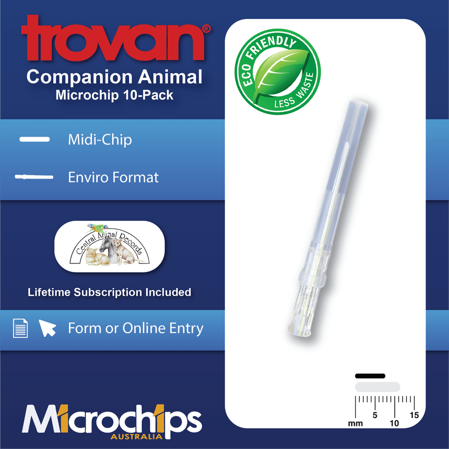 Trovan/C.A.R. Microchips - Central Animal Records