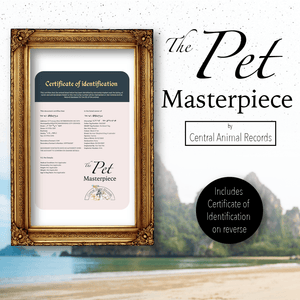 Pet Masterpiece for Cats (A3) - Central Animal Records
